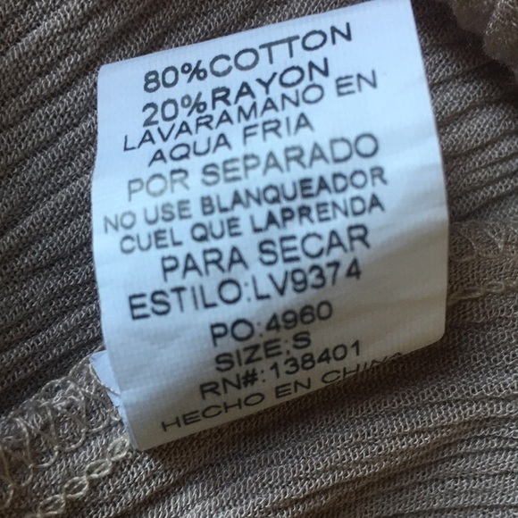 Taupe with peach embroidery swing dress - Picture 8 of 8